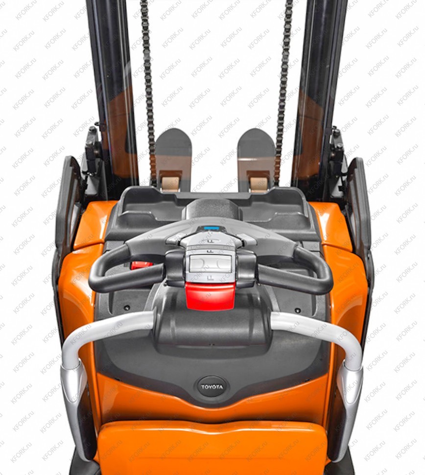 Штабелер электрический самоходный с платформой Toyota SPE140S