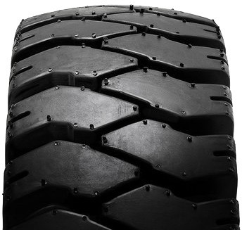 Шина для вилочного погрузчика Solideal Пневматическая 23x9-10 (225/75-10) слойность 16, рисунок протектора ED