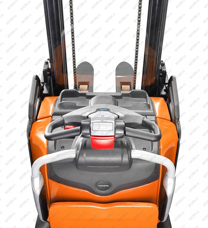 Штабелер электрический самоходный с платформой Toyota SPE160L